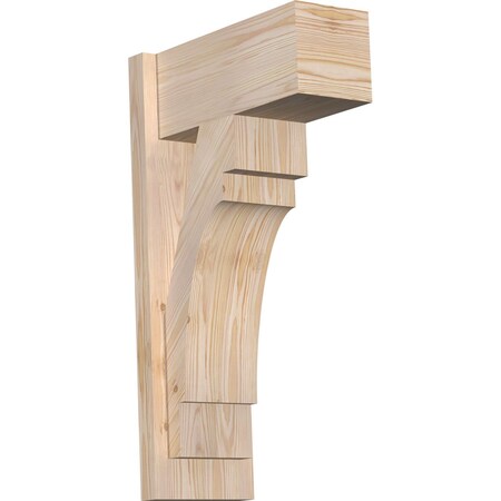 Ekena Millwork Merced Block Smooth Outlooker, Douglas Fir, 7 1/2"W x 16"D x 28"H OUT08X16X28MRC05SDF